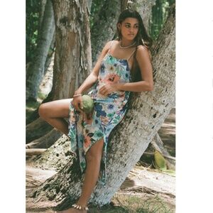 ONEIL Bayleigh FLORAL MIDI  DRESS - S